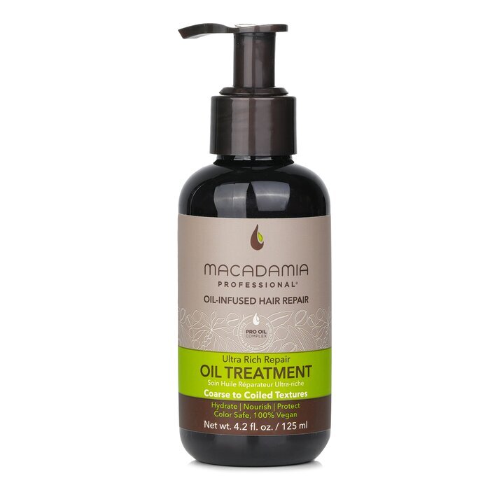Macadamia Natural Oil Professional Ultra Rich Repair Oil Treatment (Coarse to Coiled Textures) 125ml/4.2oz