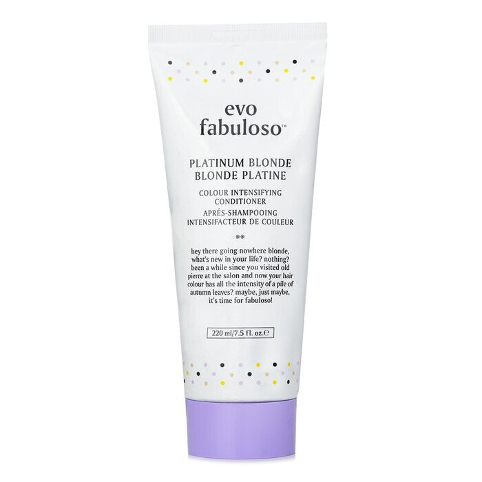 Evo Fabuloso Colour Intensifying Conditioner - # Platinum Blonde 220ml/7.5oz