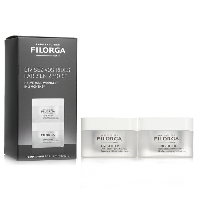 Filorga Time-Filler Duo Set: 2x Time-Filler Absolute Wrinkle Correction Cream 50ml 2pcs