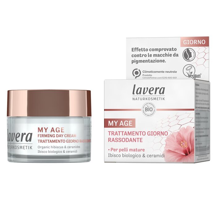 Lavera My Age Firming Day Cream With Organic Hibiscus & Ceramides - For Mature Skin 50ml/1.8oz