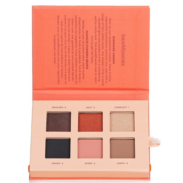 BareMinerals Mineralist Eyeshadow Palette (6x Eyeshadow) - # Burnished 6x1.3g/0.04oz