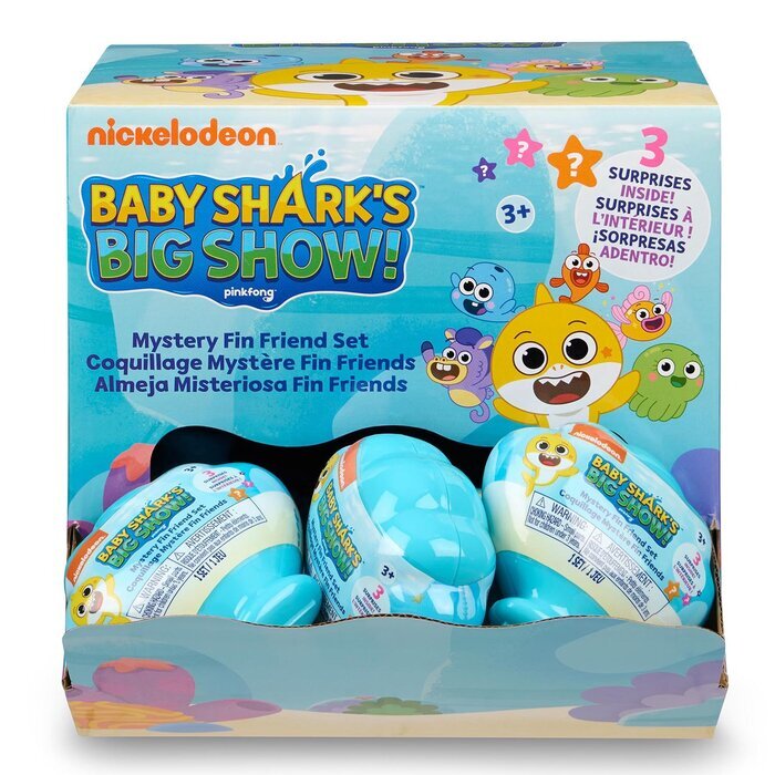 Pinkfong Babyshark - Mystery Figure Set 5x9x8cm