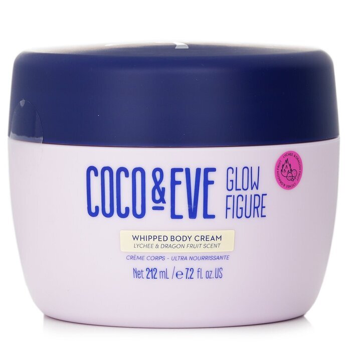 Coco & Eve Glow Figure Whipped Body Cream - # Lychee & Dragon Fruit Scent 212ml/7.2oz