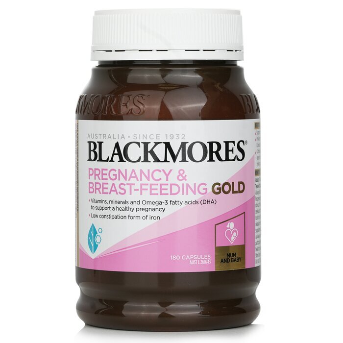 Blackmores Pregnancy & Breast-Feeding (Gold) 180 capsules **New Packing Version** (9300807287316) <Parellel imports> 180 capsules