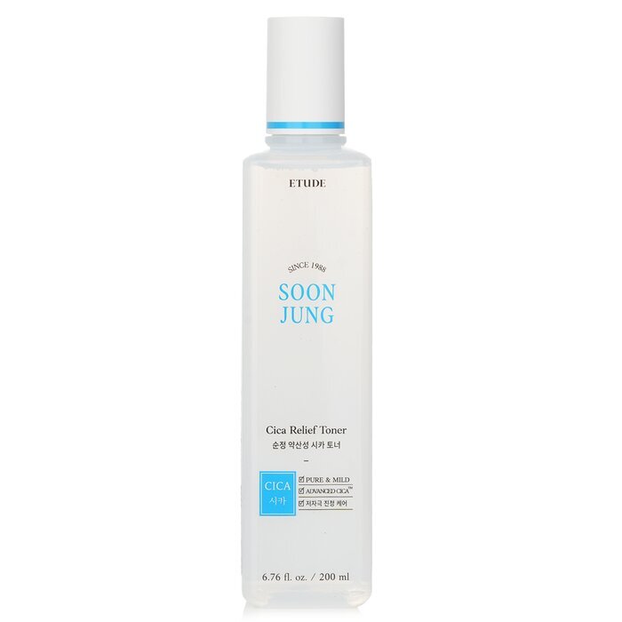Etude House SoonJung Cica Relief Toner 200ml/6.76oz