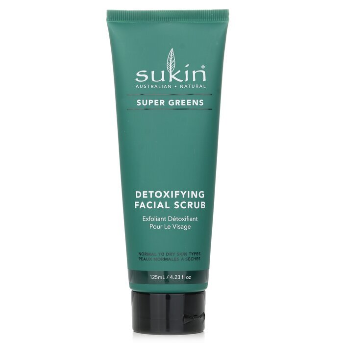 Sukin Super Greens Detoxifying Facial Scrub 125 ml/4.23oz