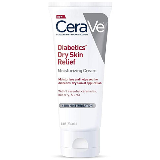 Cerave Diabetics’ Dry Skin Relief Moisturizing Cream 240ml/8oz