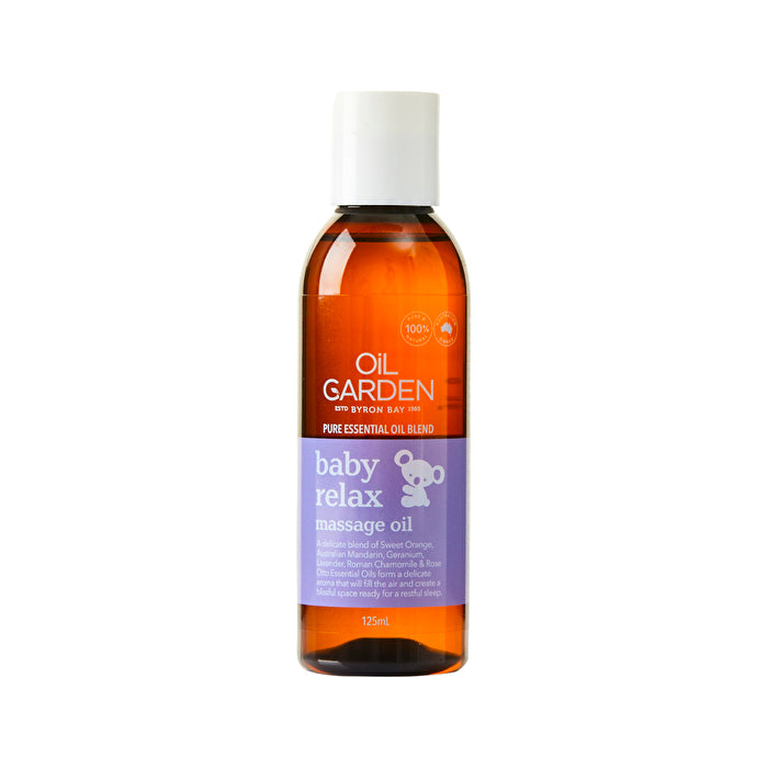 Oil Garden Baby Massage Oil Pure Essential Oil Blend Baby Relax 125ml