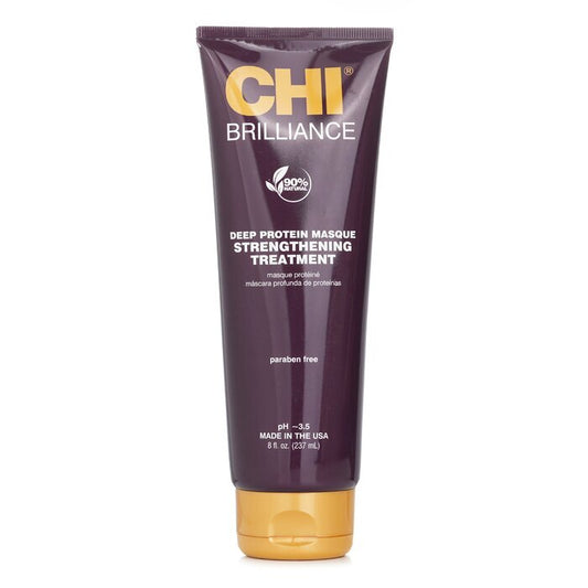 CHI Deep Brilliance Olive & Monoi Deep Protein Masque Strengthening Treatment 237ml/8oz
