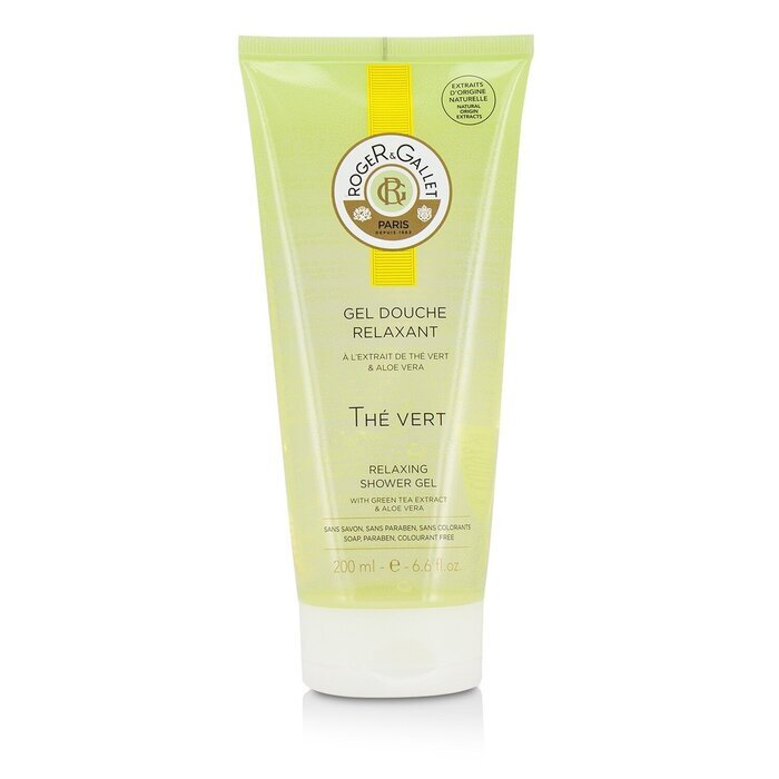 Roger & Gallet Green Tea (The Vert) Relaxing Shower Gel 200ml/6.6oz