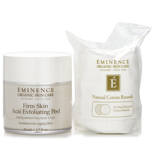 Eminence Firm Skin Acai Exfoliating Peel (with 35 Dual-Textured Cotton Rounds) 50ml/1.7oz
