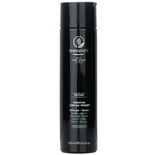 Paul Mitchell Awapuhi Wild Ginger Repair Keratin Cream Rinse (Detangle - Revive) 250ml/8.5oz
