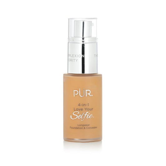 PUR (PurMinerals) 4 in 1 Love Your Selfie Longwear Foundation & Concealer - #MG7 Beige (Golden Medium Skin With Golden Undertones) 30ml/1oz