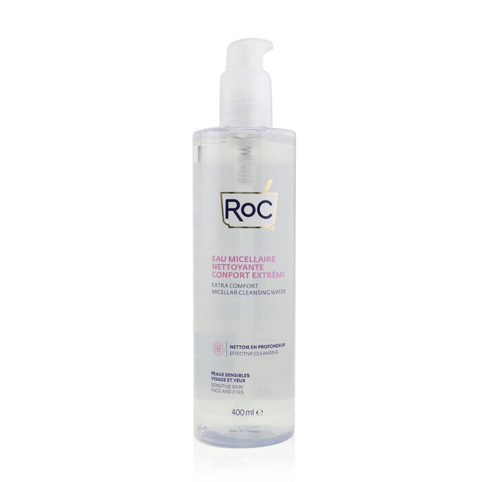 ROC Extra Comfort Micellar Cleansing Water (Sensitive Skin, Face & Eyes) 400ml/13.52oz