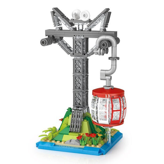 LOZ Creator - Ocean Park Cable Car Building Bricks Set 20 x 15 x 8cm