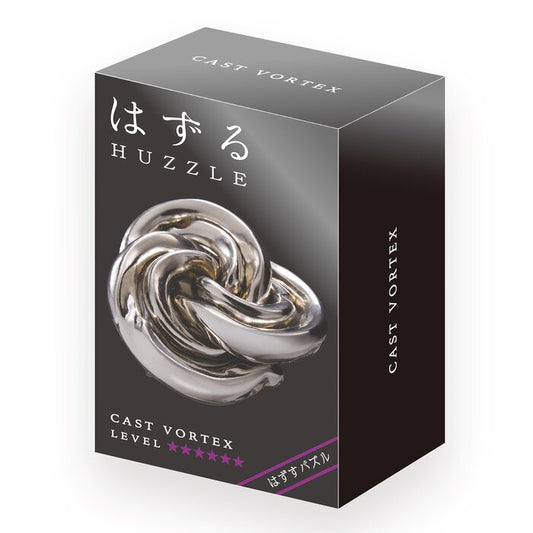 Broadway Toys Hanayama | Vortex Hanayama Metal Brainteaser Puzzle Mensa Rated Level 6 75*119*45 mm