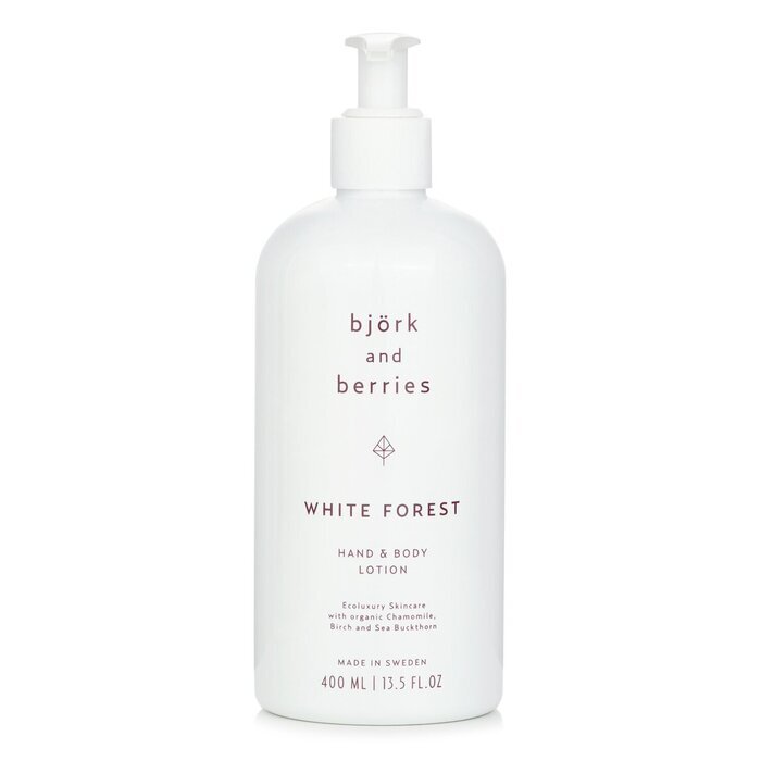 Bjork & Berries White Forest Hand & Body Lotion 400ml/13.5oz