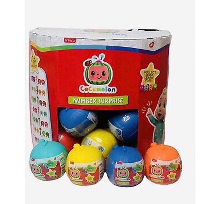 Cocomelon 1 Figure Pack (Season 2 - Number Surprise) 8x8x8cm