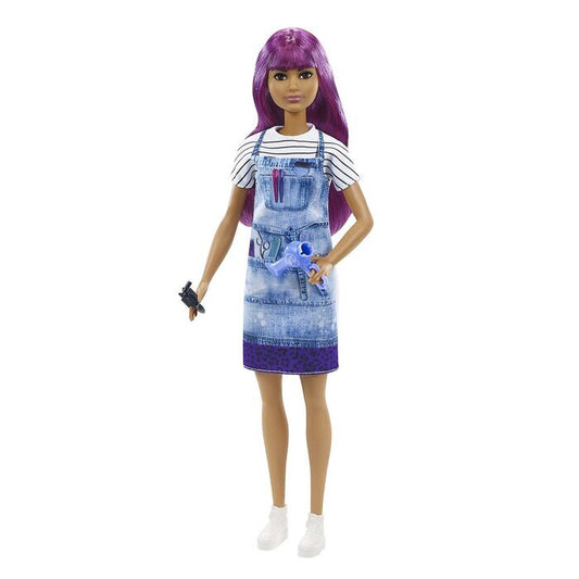 Career Doll Asst Barbie Career Salon Stylist 5x11x32cm