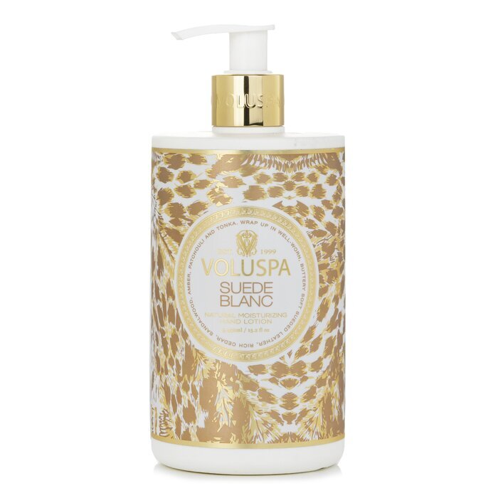 Voluspa Suede Blanc Natural Moisturizing Hand Lotion 450ml/15.2oz