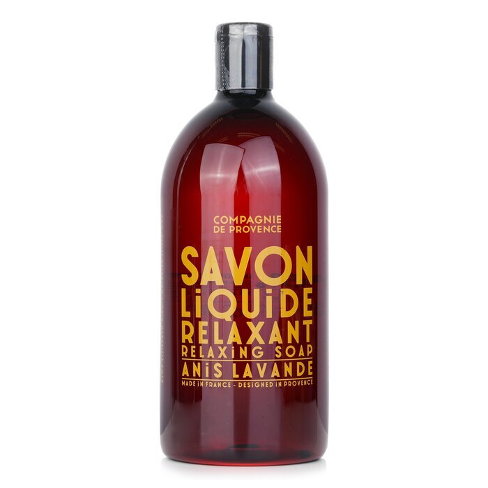 Compagnie de Provence Relaxing Liquid Marseille Soap Anise Lavender Refill 1000ml/33.8oz