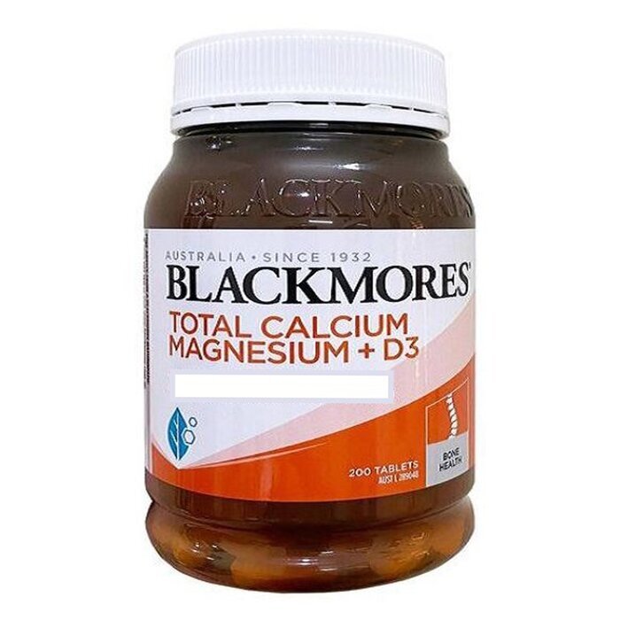 Blackmores Total Calcium Magnesium + D3 200 Tablets