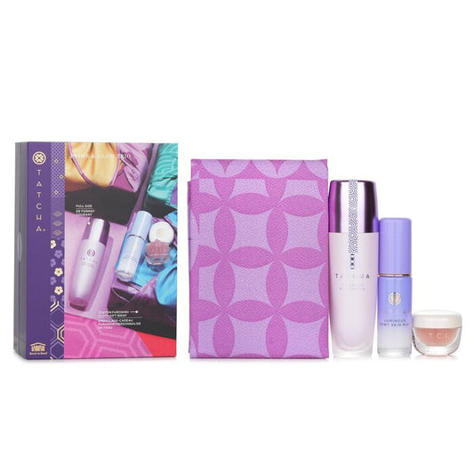 Tatcha Prime & Glow Trio Set 4pcs