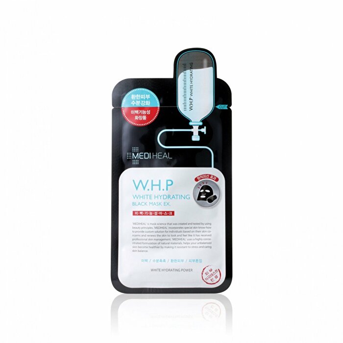 Mediheal W.H.P White Hydrating Black Mask EX. 10pcs
