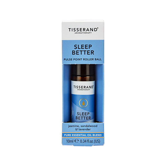 Tisserand Essential Oil Blend Pulse Point Roller Ball Sleep Better 10ml